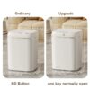 11L 13L Smart Trash Can for bathroom Trash Can Kitchen Garbage Bin For Waterproof Bedroom Living 4