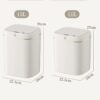 11L 13L Smart Trash Can for bathroom Trash Can Kitchen Garbage Bin For Waterproof Bedroom Living 5