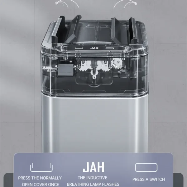 15L 20L 30L 40L 50L 60L Smart Trash Can Stainless Steel Waste bin High Trash Cans 4