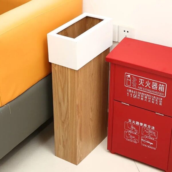 Dustbin Bathroom Trash Can Kitchen Dumpster Paper Basket Toilet Trash Can Bucket Garbage Compost Bin Bote 2