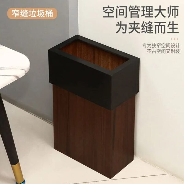 Dustbin Bathroom Trash Can Kitchen Dumpster Paper Basket Toilet Trash Can Bucket Garbage Compost Bin Bote 3