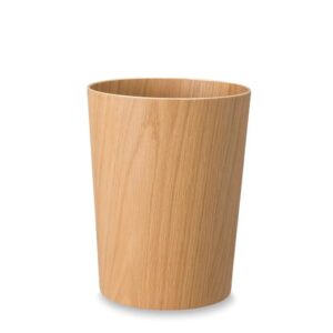 Wood Modern Trash Can Japanese Style Dustbin Basket Home Restroom Basket Trash Can Lidless Office Tachos