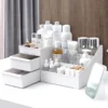 1pcLarge Capacity Cosmetic Storage Box Makeup Drawer Organizer Jewelry Nail Polish Makeup Container Desktop Sundries Storage 1