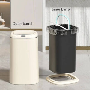 30 40L Garbage Bin Household Living Room Smart Induction Trash Can Kitchen Bedroom Contact Free Large