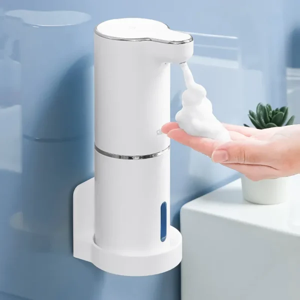 Automatic Foam Soap Dispensers Bathroom Smart Washing Hand Machine With USB Charging White High Quality ABS 3