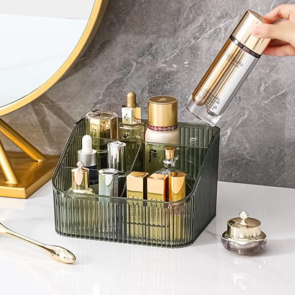 Desktop Cosmetics Storage Box Brushes Makeup Organizer Case Lipsticks Box Pencil Pens Jewelry Container Bathroom Accessories 4