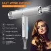 Electric Infrared Hair Dryer Strong Wind Blow Dryer Hot Cold Wind Salon Hair Styler Tool Negative 1