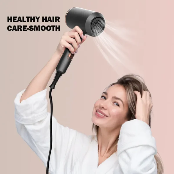 New Salon Hair Dryer Blow Dryer Negative Ionic Professional Dryer Powerful Hairdryer Travel Homeuse Dryer Hot