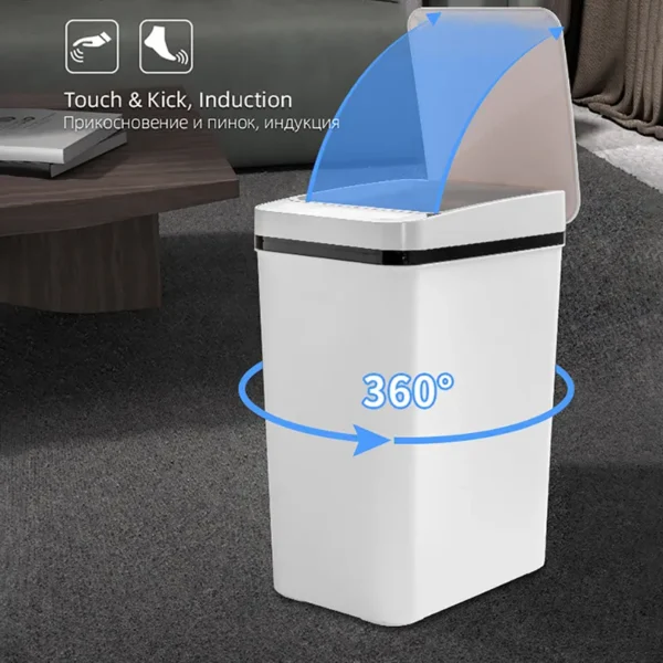 VOGSIC Smart Trash Can Automatic Sensor Garbage Can For Bathroom Kitchen Garbage Cube Living Room Recycle 1