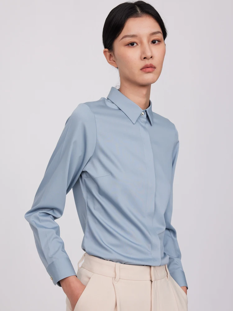 Mild Stretch Long Sleeve Dress Shirt